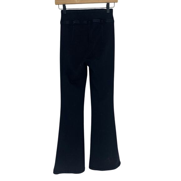 Frame The Jetset Wide Leg in Sheen Noir - Picture 13 of 14